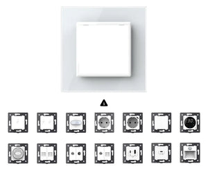 Zelf samenstellen | Wit | Afdekraam SR Livolo Nederland B.V.