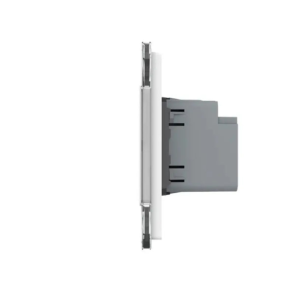 Livolo | Wit | SR+SR | Wandcontactdoos | USB + USB type C oplader Livolo Nederland B.V.