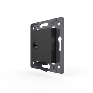 Livolo | Zwart | SR | TV - Female | Blindplaat Livolo Nederland B.V.