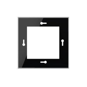 Livolo | 1 | Zwart glanzend | Adapterraam | Extra afdekking Livolo Nederland B.V.