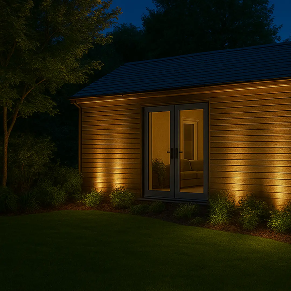 Papin de sol - grand | Éclairage de jardin 12V | Branchez et jouez | IP65 | Chaud / blanc