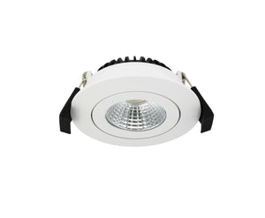 Inbouwspot | Wit | Lage inbouwdiepte | IP54 | Kantelbaar | Rond | Ø 68mm Livolo Nederland B.V.