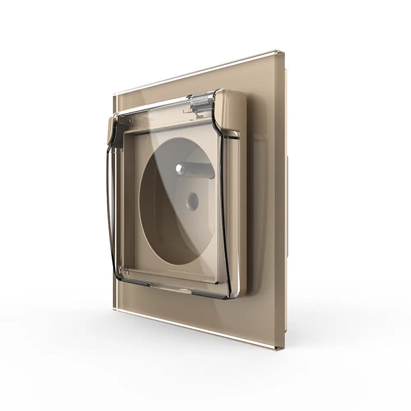 Livolo | Goud | SR | Wandcontactdoos | IP44 | France Livolo Nederland