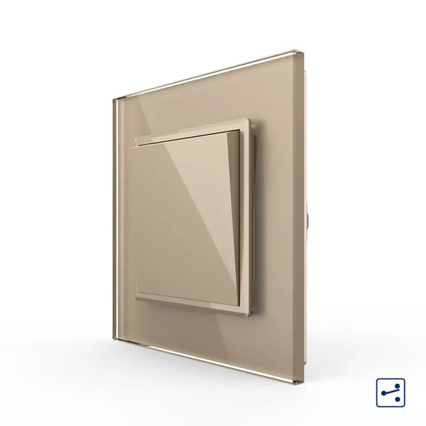 Livolo | Goud | 1 | Aan/Uit | Wissel | Wipschakelaar Livolo Nederland B.V.