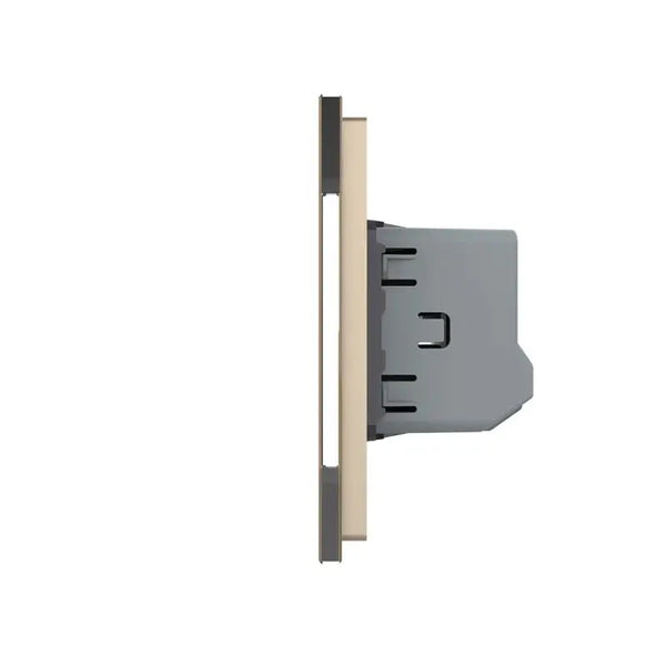 Livolo | Goud | 1+1 | Puls | 12 of 24V DC | Schakelaar Livolo Nederland B.V.