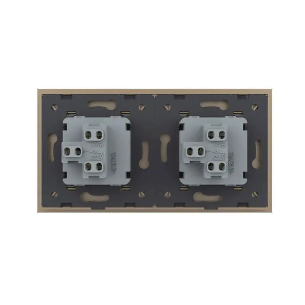 Livolo | Goud | 1+1 | Puls | Wipschakelaar Livolo Nederland B.V.