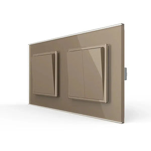 Livolo | Goud | 1+2 | Aan/Uit | Wipschakelaar Livolo Nederland B.V.