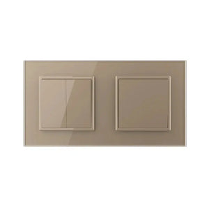 Livolo | Goud | 2+1 | Puls | Wipschakelaar Livolo Nederland B.V.