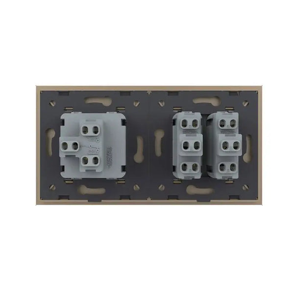 Livolo | Goud | 2+1 | Puls | Wipschakelaar Livolo Nederland B.V.