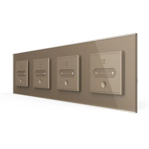 Livolo | Goud | SR | 4 | Slide-Dimmer | Wisselschakelaar Livolo Nederland B.V.