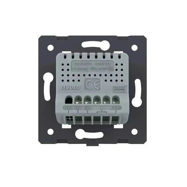 Livolo | Goud | SR | Module | Aan/Uit | Dubbel | Wisselschakelaar Livolo Nederland B.V.