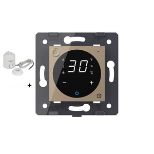 Livolo | Goud | SR | Module | Thermostaat met zoneregeling | Met bedrade zonemotor Livolo Nederland B.V.