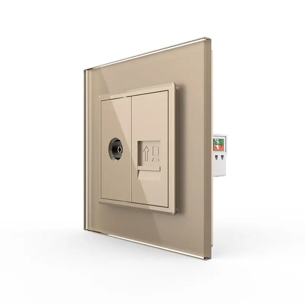 Livolo | Goud | SR | TV | Netwerk Cat.6 Livolo Nederland B.V.