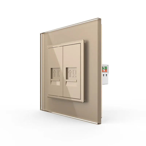 Livolo | Goud | SR | Telefoon | Netwerk Cat.6 Livolo Nederland B.V.