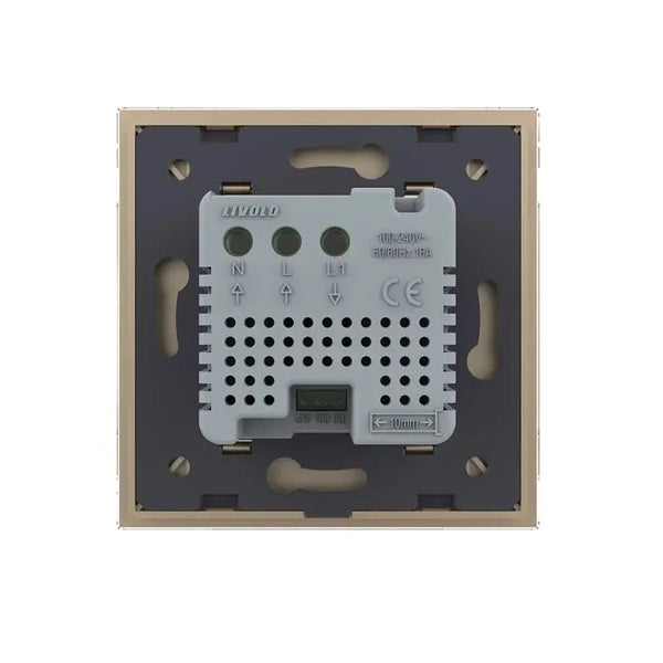 Livolo | Goud | SR | Thermostaat voor cv-ketels | Smart Home Livolo Nederland B.V.