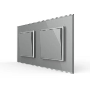 Livolo | Grijs | 1+1 | Puls | Wipschakelaar Livolo Nederland B.V.