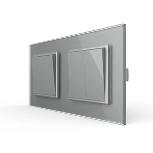 Livolo | Grijs | 1+2 | Aan/Uit | Wipschakelaar Livolo Nederland B.V.