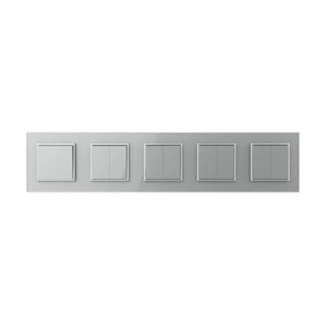 Livolo | Grijs | 1+2+2+2+2 | Aan/Uit | Wipschakelaar Livolo Nederland B.V.