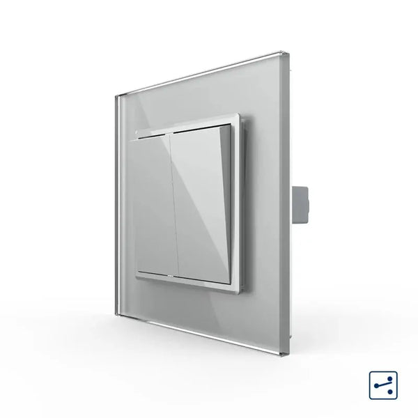 Livolo | Grijs | 2 | Aan/Uit | Wissel | Wipschakelaar Livolo Nederland B.V.