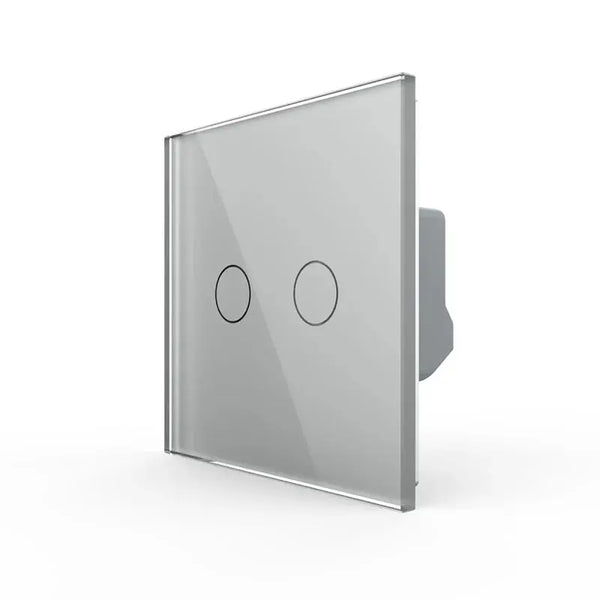 Livolo | Grijs | 2 | Puls | 12 of 24V DC | Schakelaar Livolo Nederland B.V.