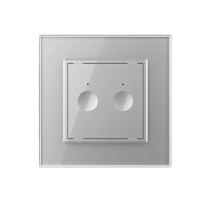 Livolo | Grijs | SR | Aan/Uit | Dubbel | Schakelaar Livolo Nederland B.V.