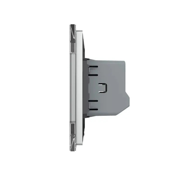 Livolo | Grijs | SR | Aan/Uit | Dubbel | Wisselschakelaar Livolo Nederland B.V.