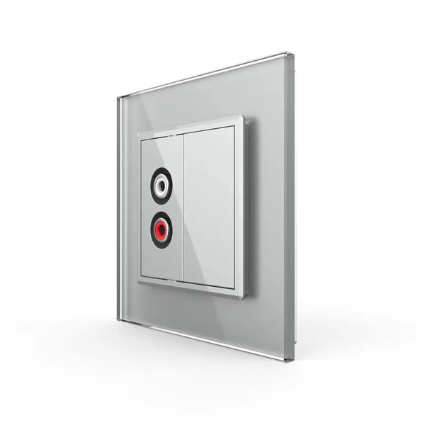 Livolo | Grijs | SR | Audio | Blindplaat Livolo Nederland B.V.