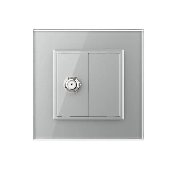 Livolo | Grijs | SR | Satelliet- Antenne | Blindplaat Livolo Nederland B.V.
