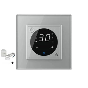 Livolo | Grijs | SR | Thermostaat met zoneregeling | Met bedrade zonemotor | Smart Home Livolo Nederland B.V.