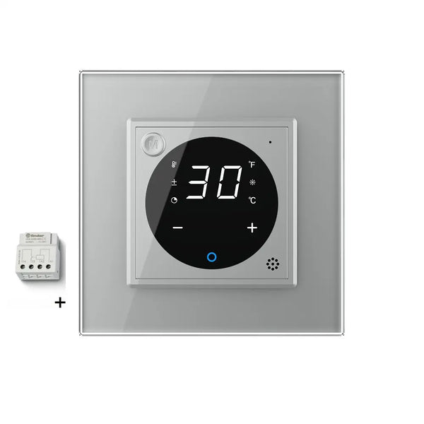 Livolo | Thermostaat voor cv-ketels | Inbouw | Grijs | Touch bediening