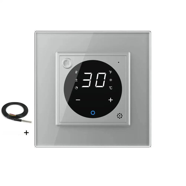 Livolo | Grijs | SR | Thermostaat voor elektrische vloerverwarming Livolo Nederland B.V.