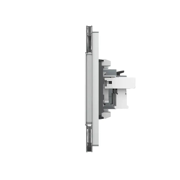 Livolo | Grijs | SR+SR | Wandcontactdoos | Telefoon | Telefoon Livolo Nederland B.V.