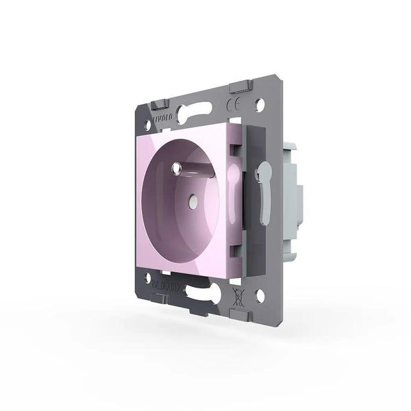 Livolo | Roze | SR | Module | Wandcontactdoos | France