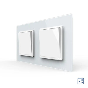 Livolo | Wit | 1+1 | Aan/Uit | Wissel | Wipschakelaar Livolo Nederland B.V.