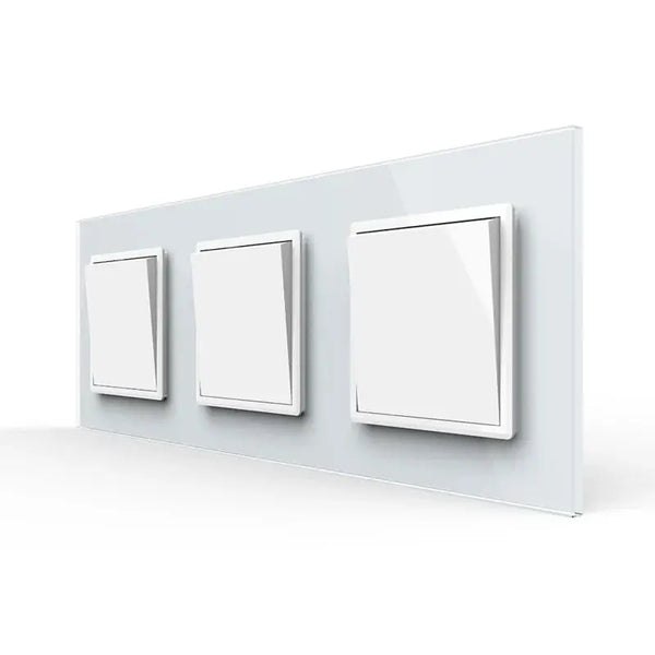 Livolo | Wit | 1+1+1 | Puls | Wipschakelaar Livolo Nederland B.V.