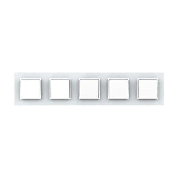 Livolo | Wit | 1+1+1+1+1 | Aan/Uit | Wipschakelaar Livolo Nederland B.V.