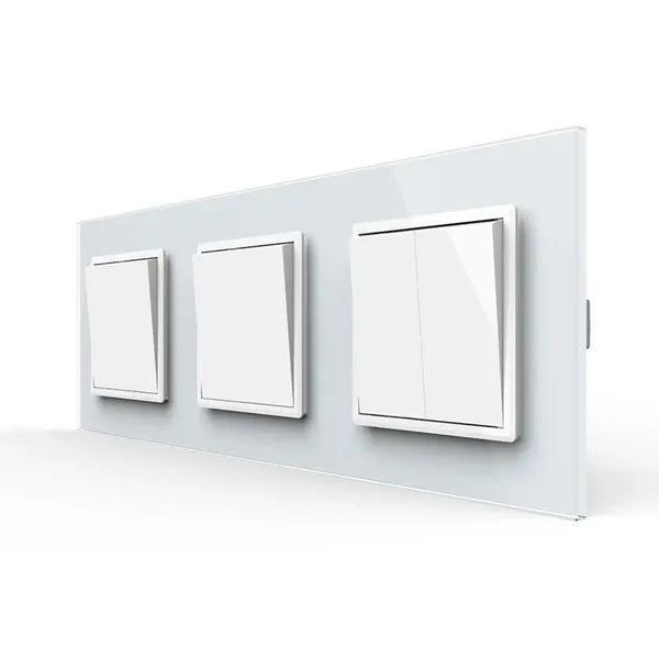 Livolo | Wit | 1+1+2 | Aan/Uit | Wipschakelaar Livolo Nederland B.V.