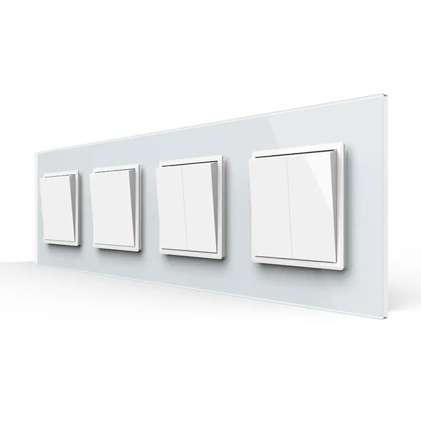 Livolo | Wit | 1+1+2+2 | Puls | Wipschakelaar Livolo Nederland B.V.