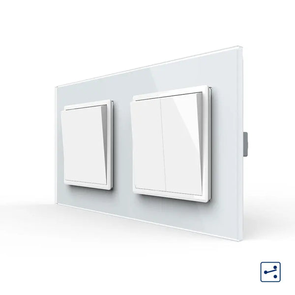 Livolo | Wit | 1+2 | Aan/Uit | Wissel | Wipschakelaar Livolo Nederland B.V.