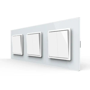Livolo | Wit | 1+2+2 | Aan/Uit | Wipschakelaar Livolo Nederland B.V.