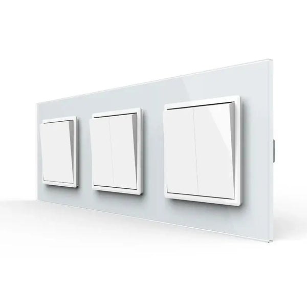 Livolo | Wit | 1+2+2 | Aan/Uit | Wipschakelaar Livolo Nederland B.V.