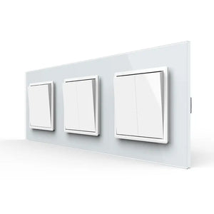 Livolo | Wit | 1+2+2 | Puls | Wipschakelaar Livolo Nederland B.V.