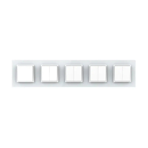 Livolo | Wit | 1+2+2+2+2 | Aan/Uit | Wipschakelaar Livolo Nederland B.V.