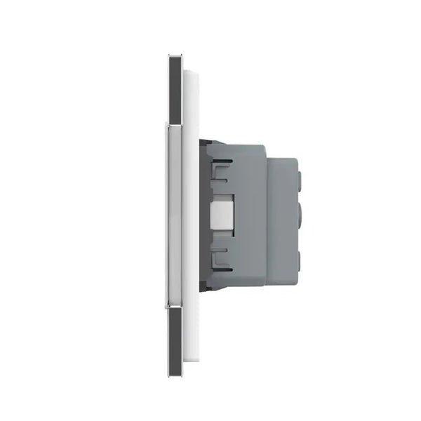 Livolo | Wit | 1+SR+SR | Aan/Uit | Schakelaar met dubbele wandcontactdoos Livolo Nederland B.V.