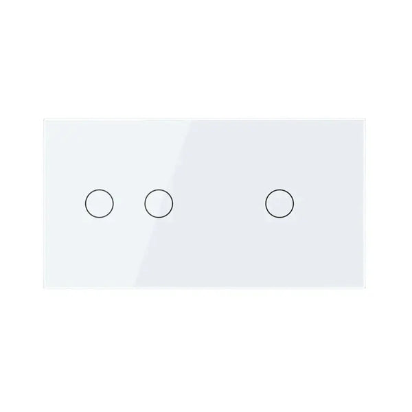 Livolo | Wit | 2+1 | Aan/Uit | 12 of 24V DC | Schakelaar Livolo Nederland B.V.