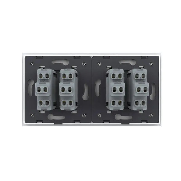 Livolo | Wit | 2+2 | Aan/Uit | Wipschakelaar Livolo Nederland B.V.