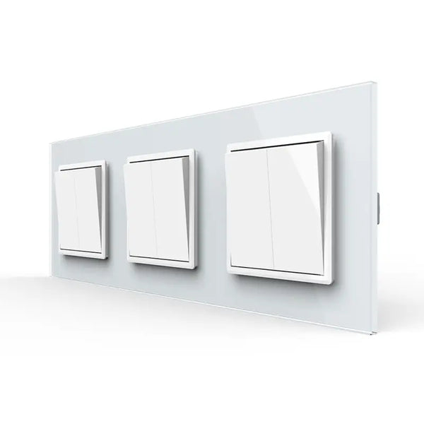 Livolo | Wit | 2+2+2 | Puls | Wipschakelaar Livolo Nederland B.V.