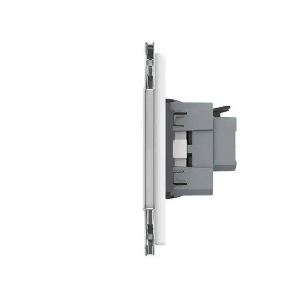 Livolo | Wit | 2+SR+SR | Aan/Uit | Wipschakelaar met dubbele wandcontactdoos Livolo Nederland B.V.