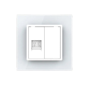 Livolo | Wit | SR | Telefoon | Blindplaat Livolo Nederland B.V.