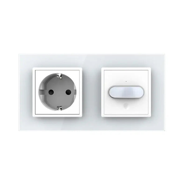 Livolo | Wit | SR+SR | Aan/Uit | Wandcontactdoos | Bewegingsmelder Livolo Nederland B.V.